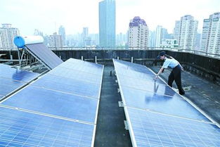 上?，F首個小區屋頂太陽能與風能發電系統，年發電量達5萬度